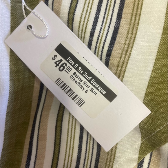 Striped skort - Picture 2 of 3